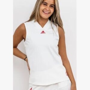 Adidas Tennis Match Engineered Tank Top White Women’s Medium